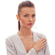 Silver (925) Earrings with white zirconia
