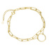 14K Oro amarillo (e-coating)