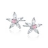 Weiß || Hell-Pink \ Rhodium