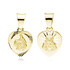 24K Yellow gold (e-coating)