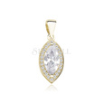 Silver (925) pendant with zirconia