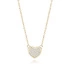 14K Yellow gold (e-coating)