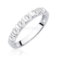 Silver (925) ring with zirconia